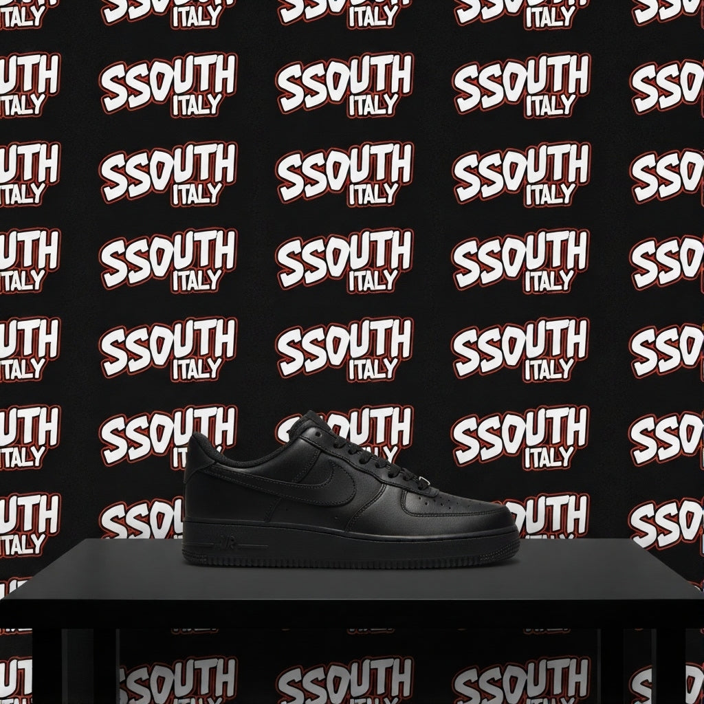 Nike Air Force 1 — Black/White Edition